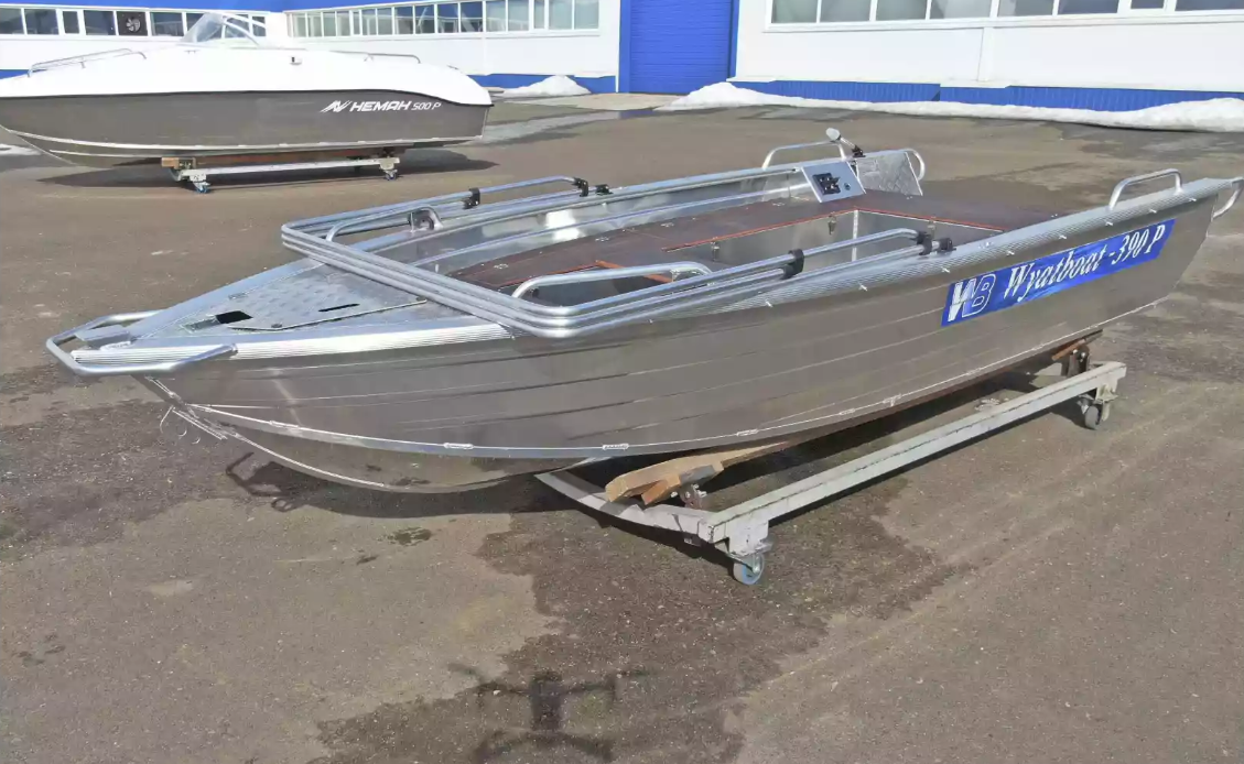 Алюминиевая лодка Wyatboat-390РМ в Дзержинске