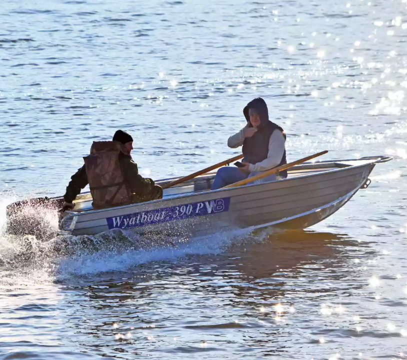 Алюминиевая лодка Wyatboat-390 P в Дзержинске