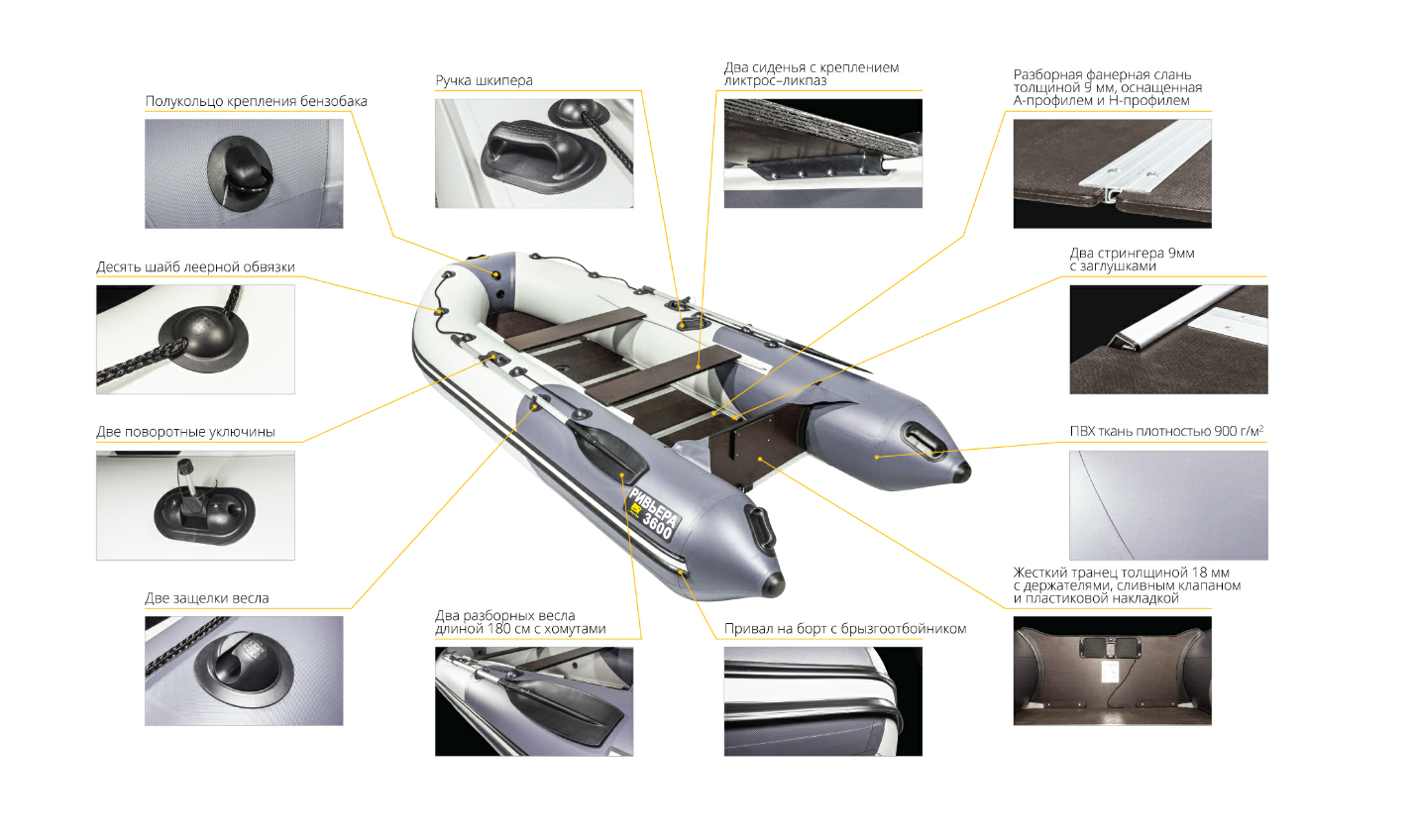 Лодка Ривьера Компакт 2900 СК в Дзержинске