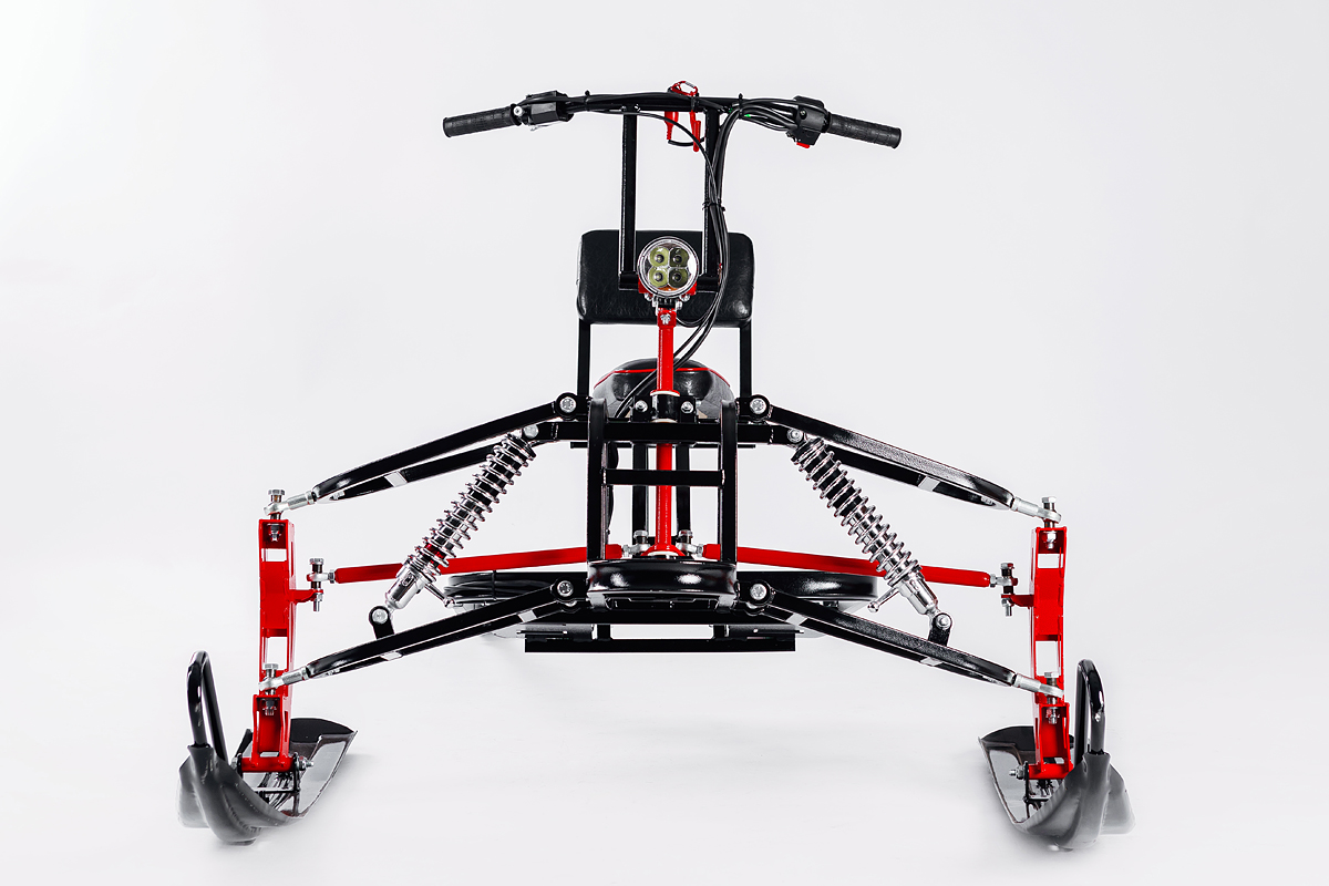 Лыжный модуль IKUDZO с подогревом ручек металлические лыжи в Дзержинске