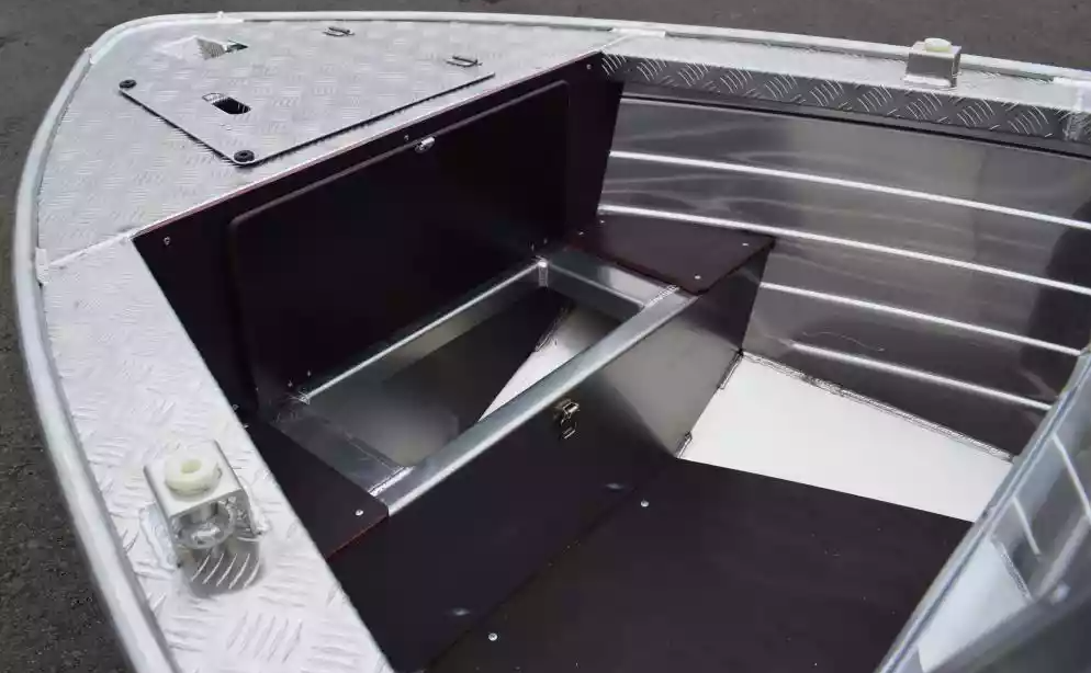 Алюминиевая лодка Wyatboat-390 DCM Увеличенный борт в Дзержинске