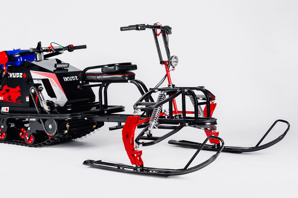 Лыжный модуль IKUDZO с подогревом ручек металлические лыжи в Дзержинске