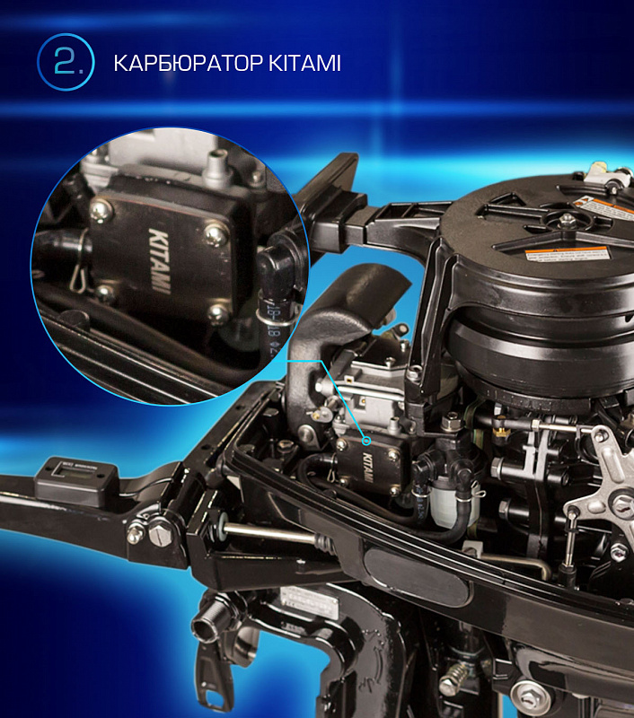 Лодочный мотор MARLIN PROLINE MP 9.9(20) AMHL FORCE в Дзержинске