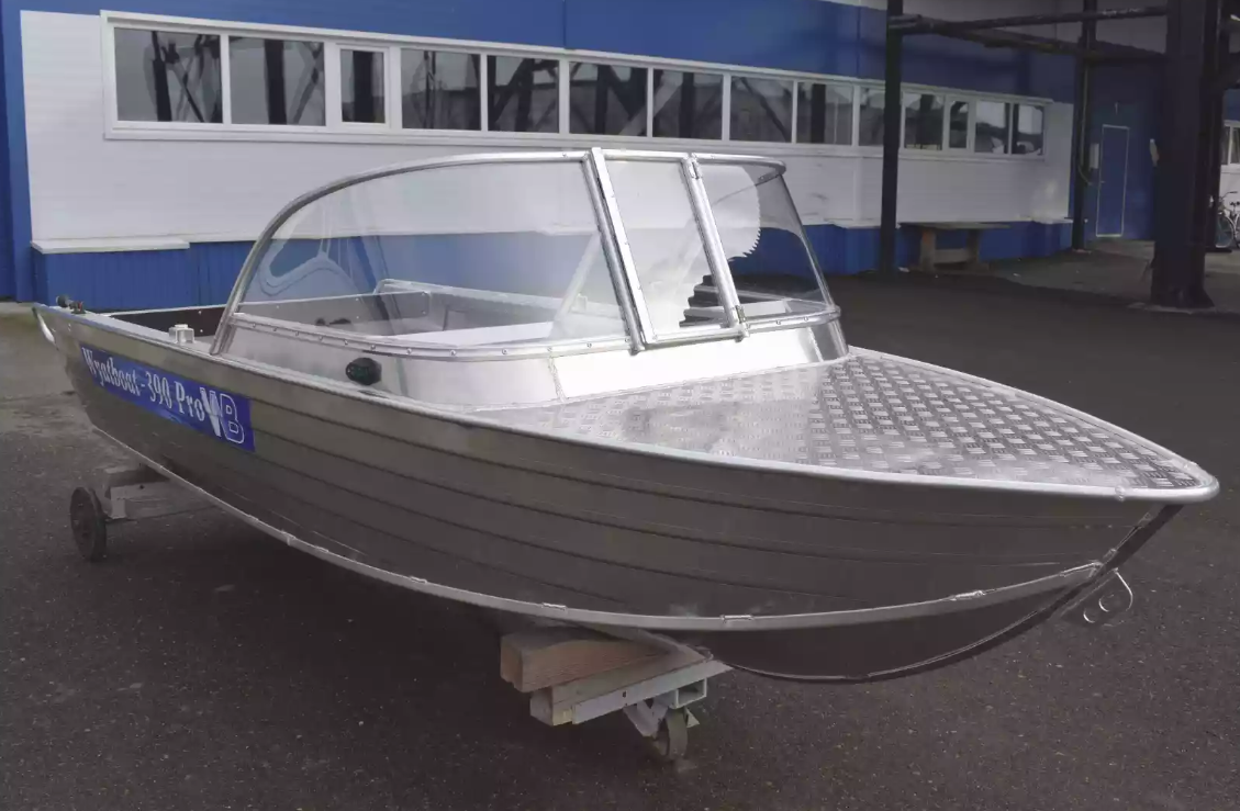 Алюминиевая лодка Wyatboat-390 Pro в Дзержинске