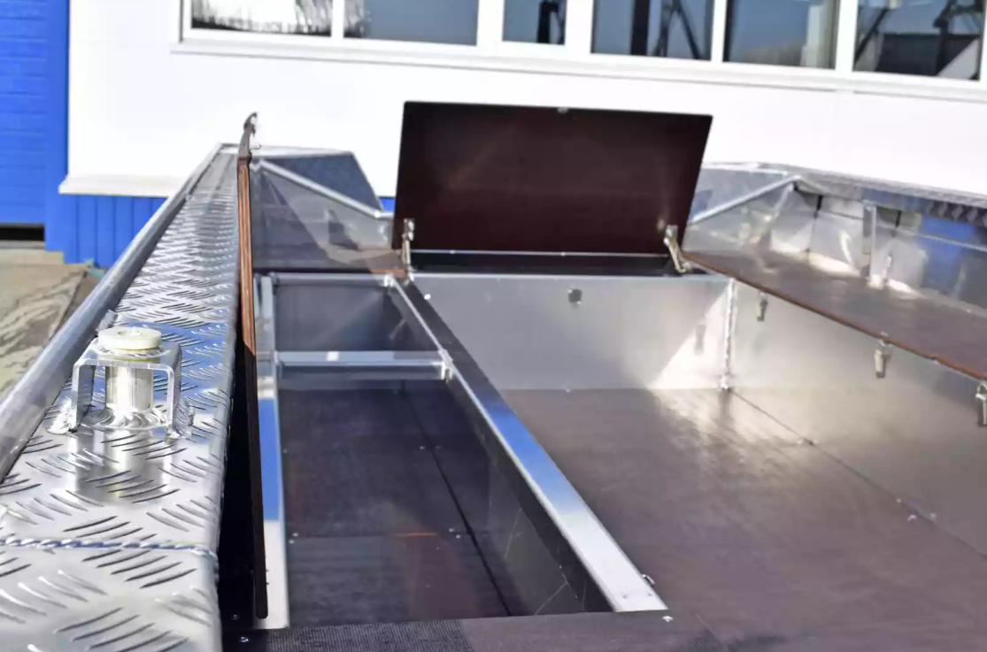 Алюминиевая лодка Wyatboat-490 Jonboat в Дзержинске