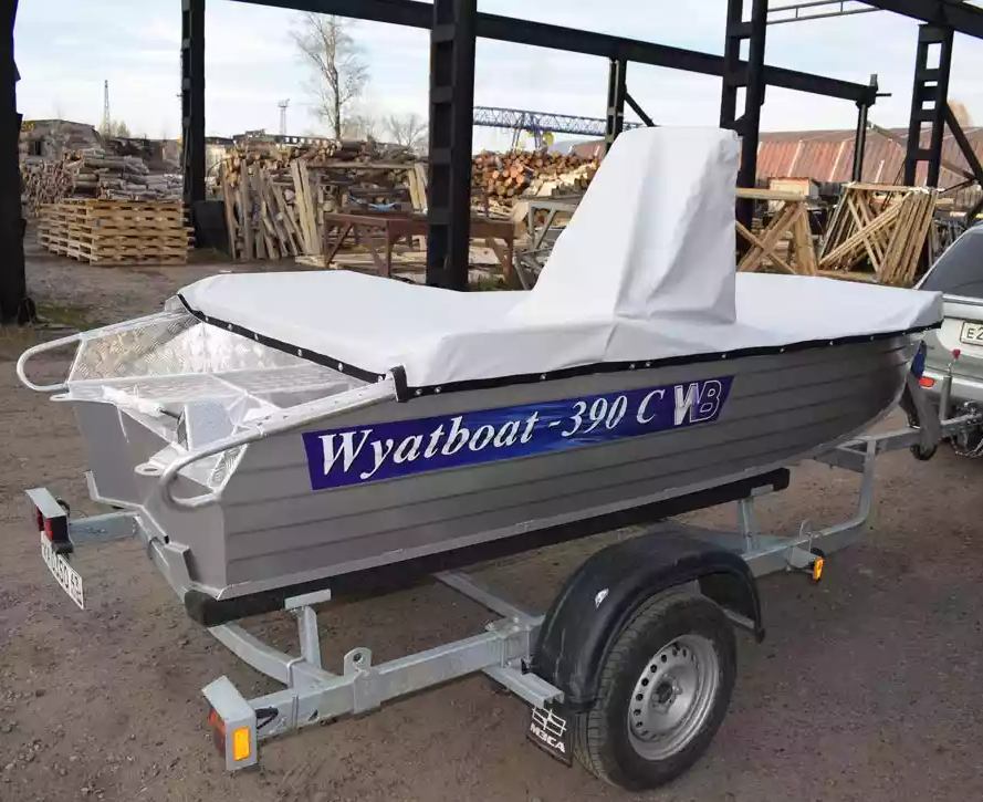 Алюминиевая лодка Wyatboat-390 C в Дзержинске