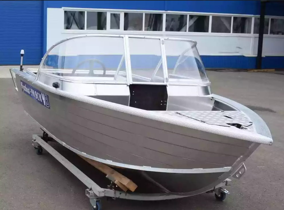 Алюминиевая лодка Wyatboat-390 DCM Увеличенный борт в Дзержинске