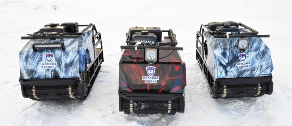 Мотобуксировщик Irondog (Железная собака) M500 20  Камуфляж Охотник в Дзержинске