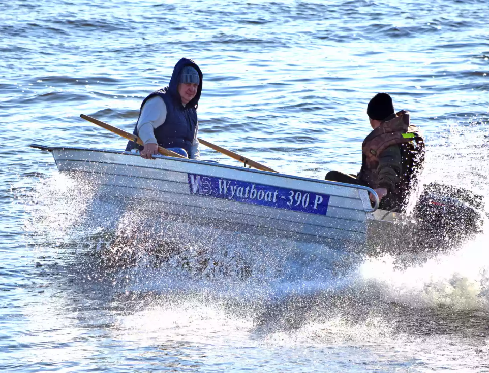 Алюминиевая лодка Wyatboat-390 P в Дзержинске