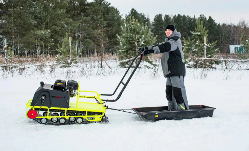 Мотобуксировщик Бурлак ХОЗЯИН-1 (капот металл) в Дзержинске