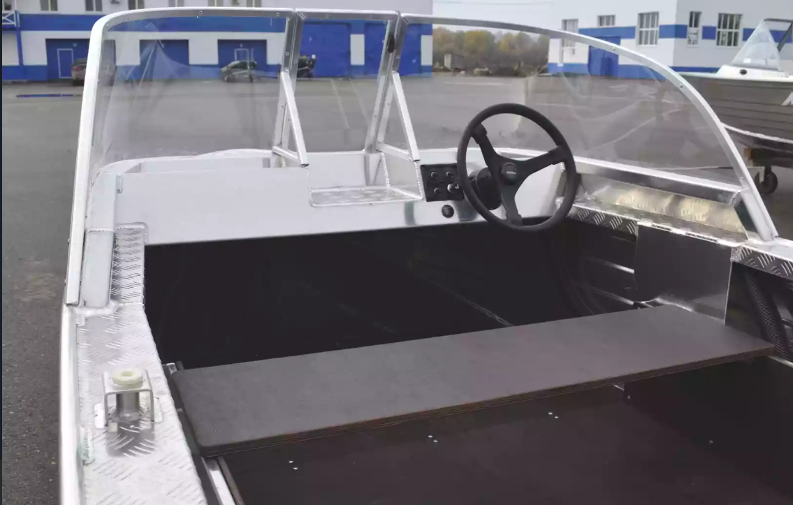 Алюминиевая лодка Wyatboat-390 Pro в Дзержинске