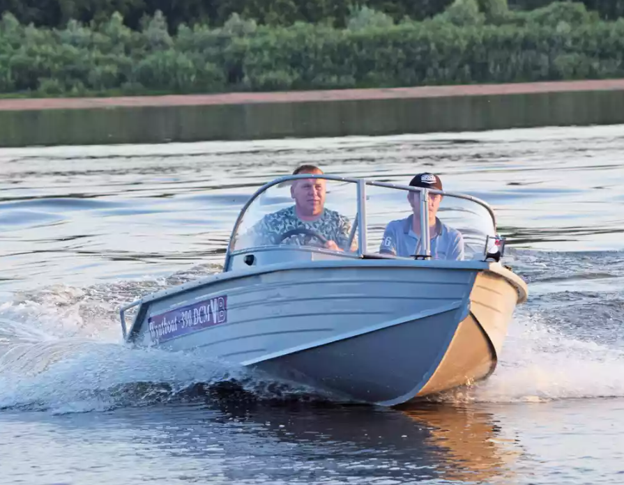 Алюминиевая лодка Wyatboat-390 DCM в Дзержинске