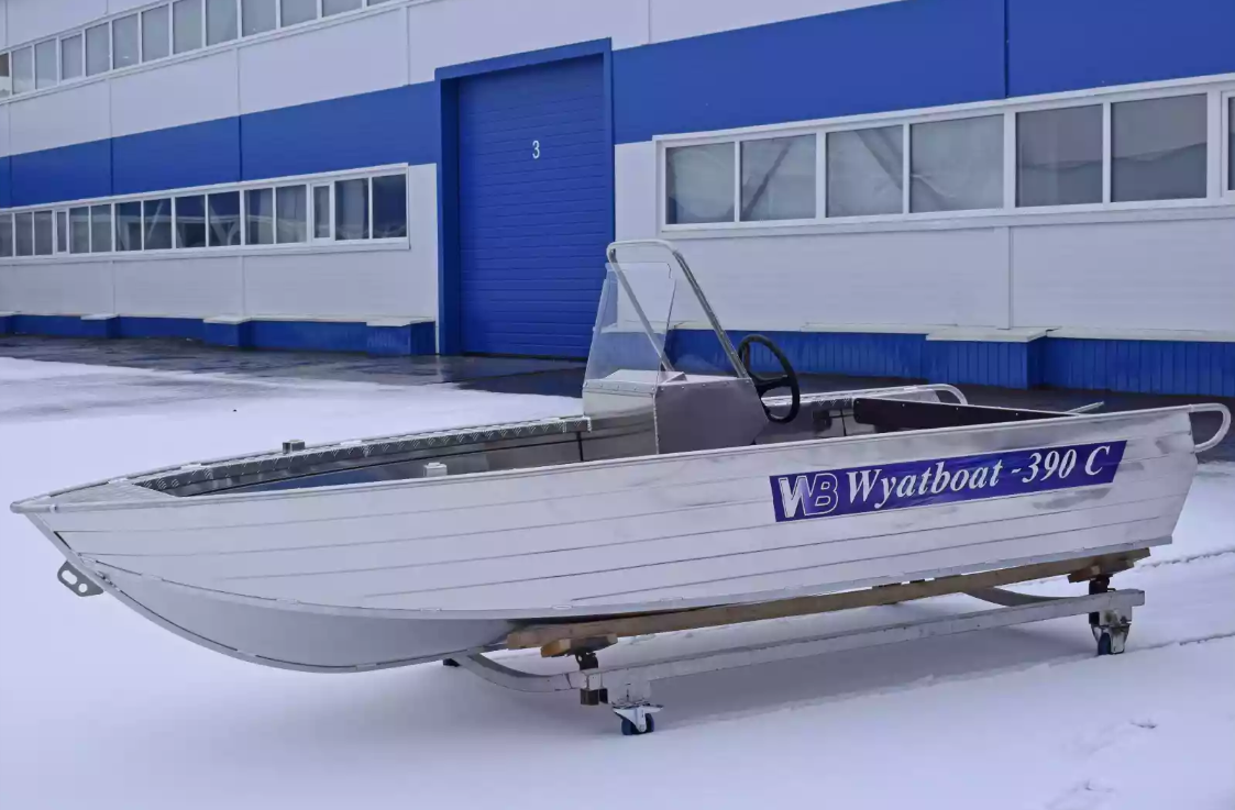 Алюминиевая лодка Wyatboat-390 C в Дзержинске