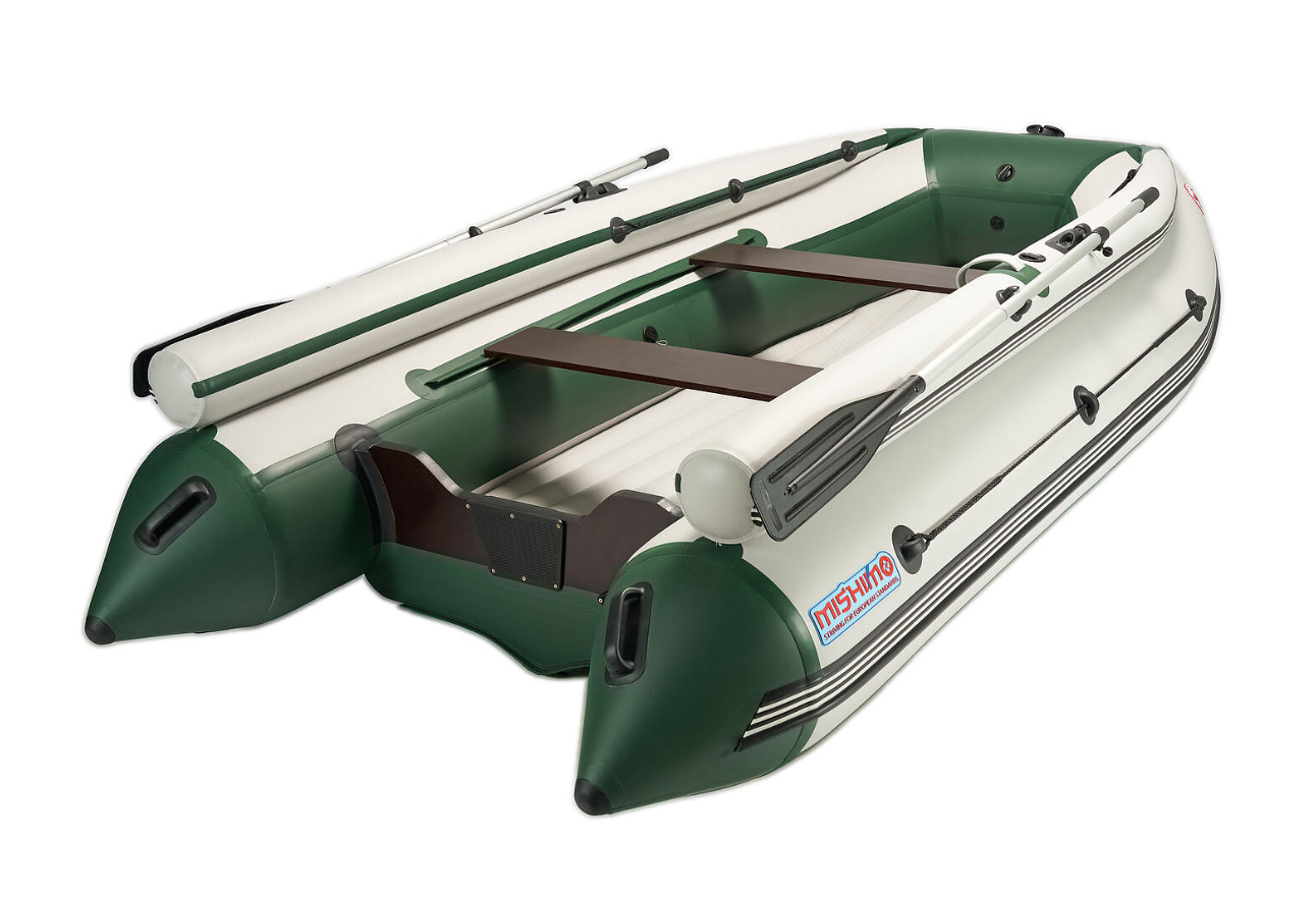 КОМПЛЕКТ ЛОДКА MISHIMO FAMILY LITE 370 + МОТОР 9,9 (15) Л.С. в Дзержинске