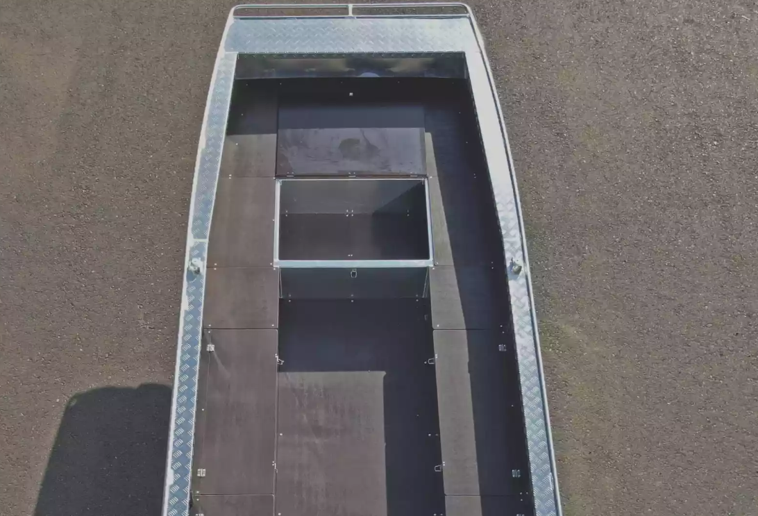 Алюминиевая лодка Wyatboat-490 Jonboat в Дзержинске