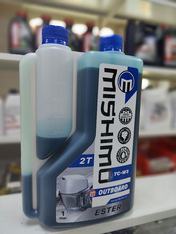 Масло MISHIMO 2T OUTBOARD (ESTER) полусинтетика 1 л в Дзержинске