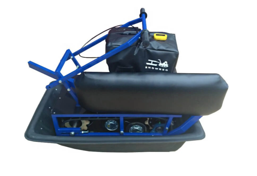 Мини-мотобуксировщик Альбатрос-М с фарой в Дзержинске