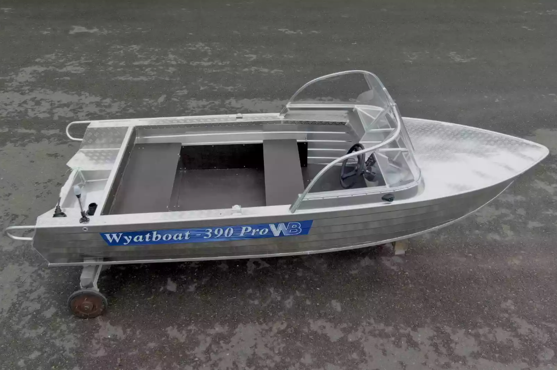 Алюминиевая лодка Wyatboat-390 Pro в Дзержинске