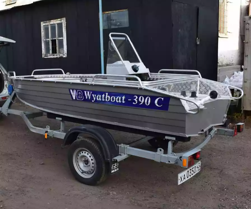 Алюминиевая лодка Wyatboat-390 C в Дзержинске
