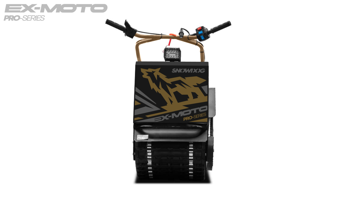 Мотобуксировщик EX-MOTO SNOWDOG S380 8л.с. в Дзержинске