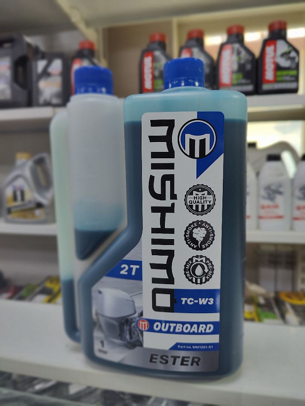 Масло MISHIMO 2T OUTBOARD (ESTER) полусинтетика 1 л в Дзержинске