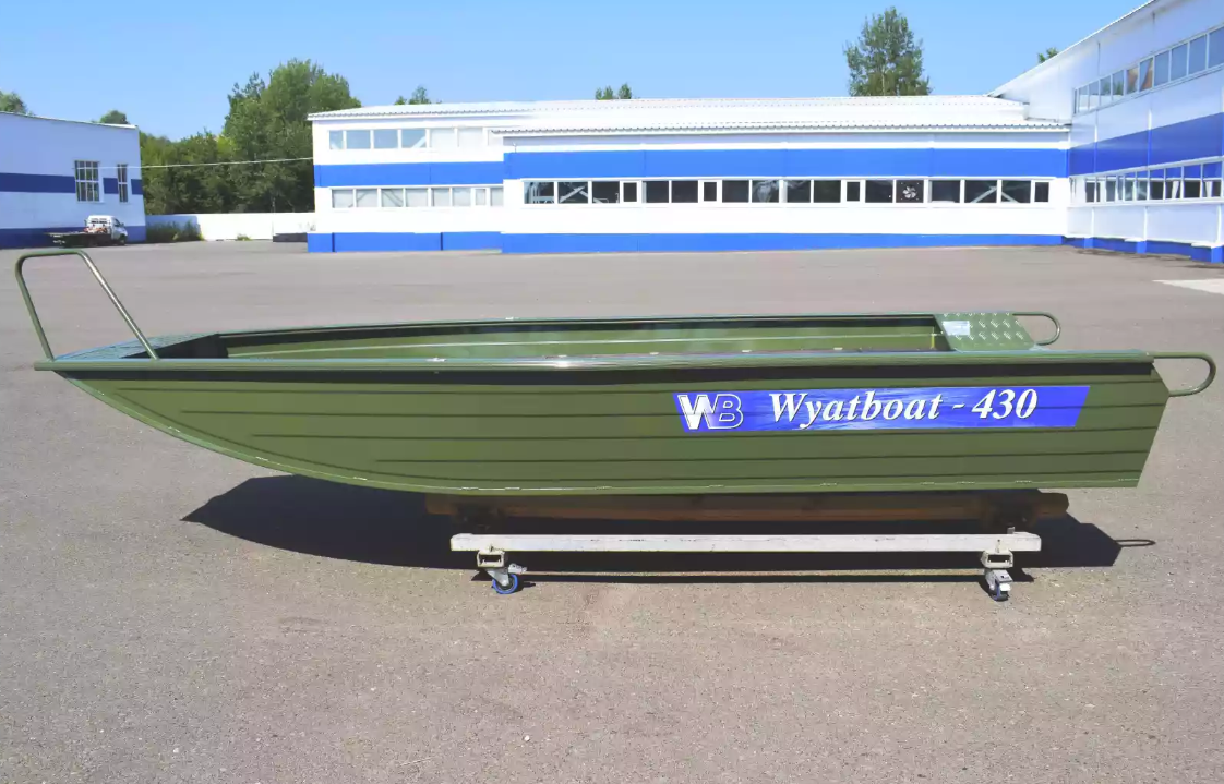 Алюминиевая лодка  Wyatboat-430 Master Fish в Дзержинске