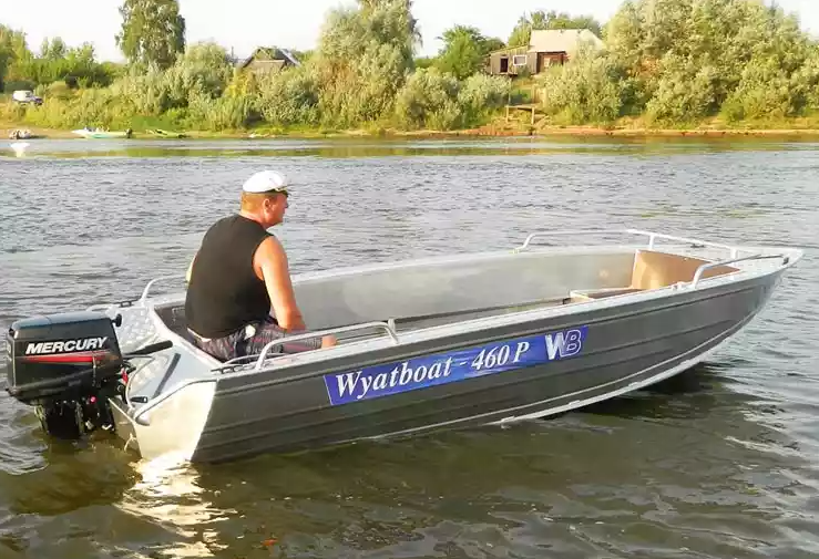 Алюминиевая лодка Wyatboat-460 P в Дзержинске