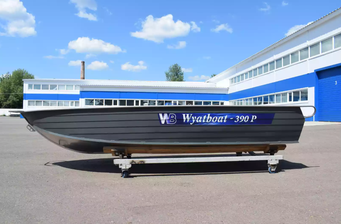 Алюминиевая лодка Wyatboat-390Р Fish в Дзержинске