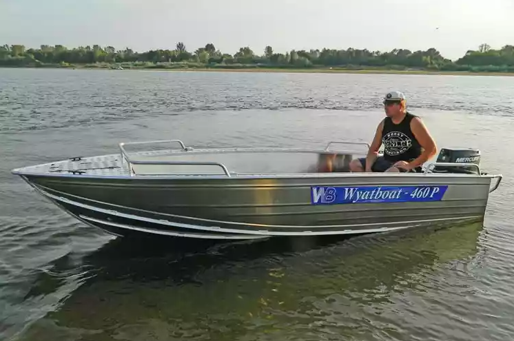 Алюминиевая лодка Wyatboat-460 P в Дзержинске