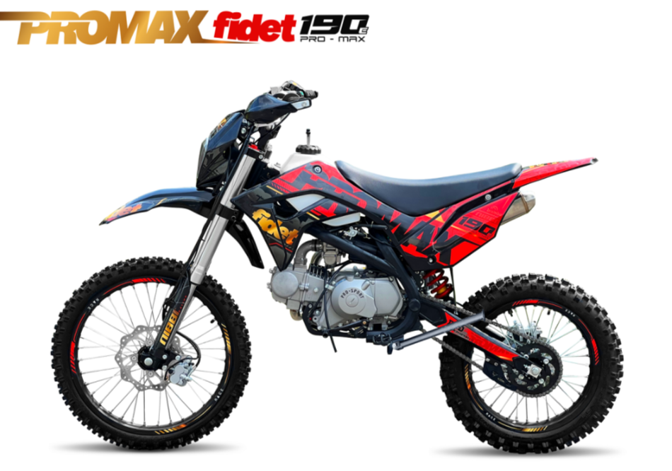 Мотоцикл (питбайк) PROMAX FIDET (ФАЙДЕТ) 190E MAX PRO LUX 19/16 в Дзержинске