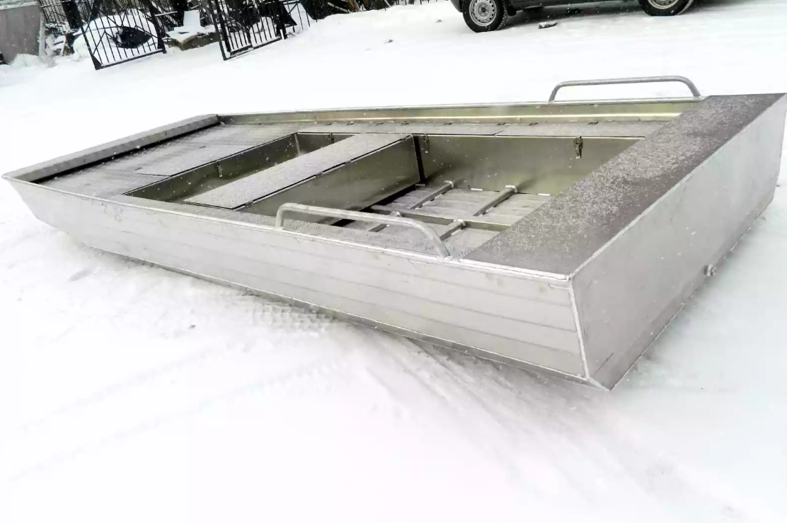 Алюминиевая лодка Wyatboat-390 Jonboat в Дзержинске