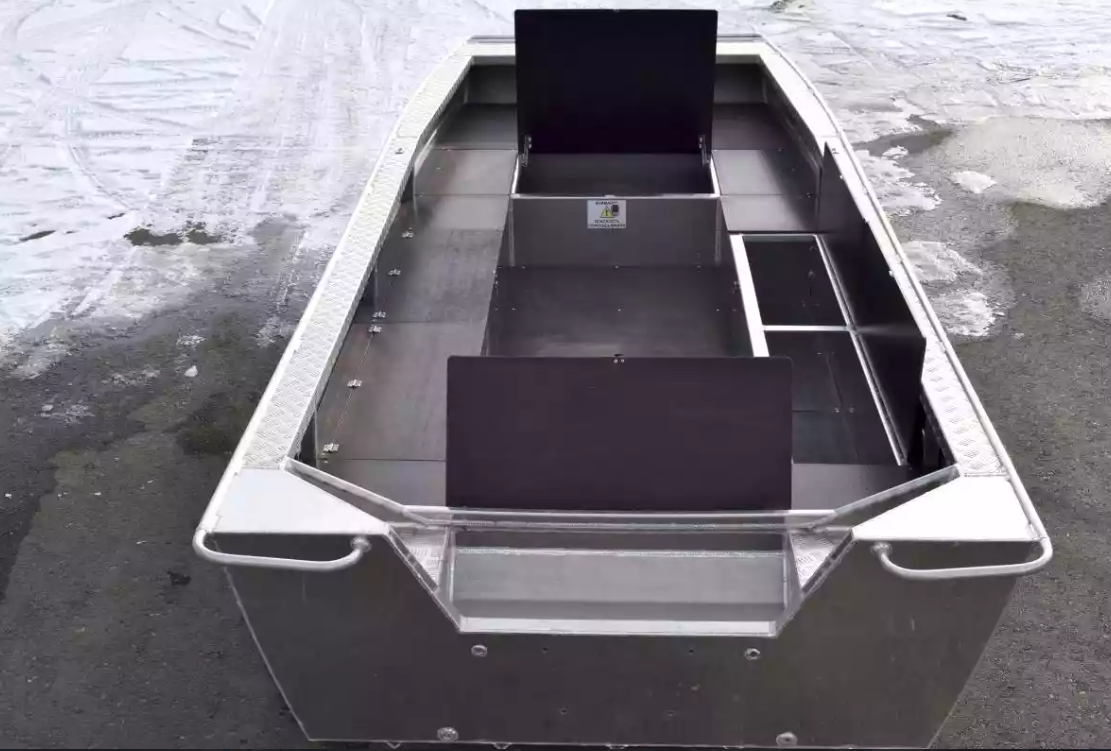 Алюминиевая лодка Wyatboat-490 Jonboat в Дзержинске