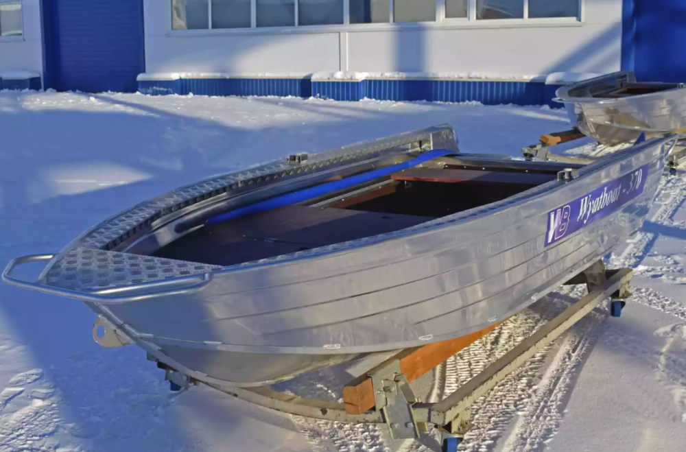Алюминиевая лодка Wyatboat-370 Р FISH в Дзержинске