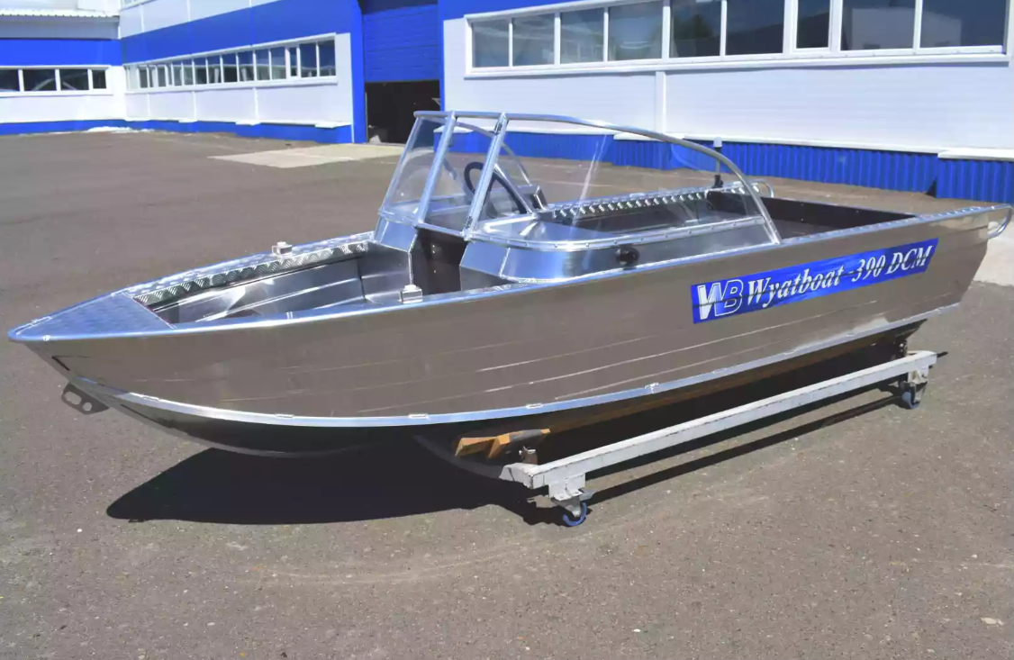Алюминиевая лодка Wyatboat-390 DCM в Дзержинске
