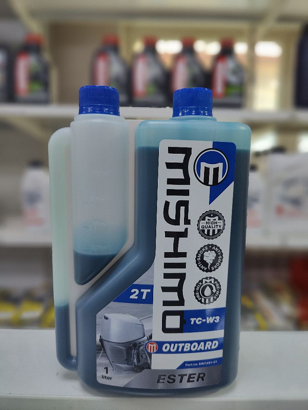Масло MISHIMO 2T OUTBOARD (ESTER) полусинтетика 1 л в Дзержинске