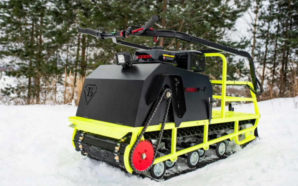 Мотобуксировщик Бурлак ХОЗЯИН-1 (капот металл) в Дзержинске