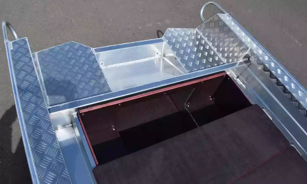 Алюминиевая лодка Wyatboat-390Р Fish в Дзержинске