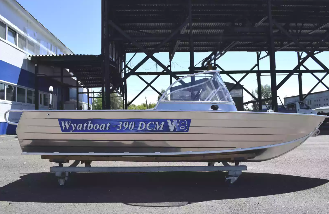 Алюминиевая лодка Wyatboat-390 DCM в Дзержинске