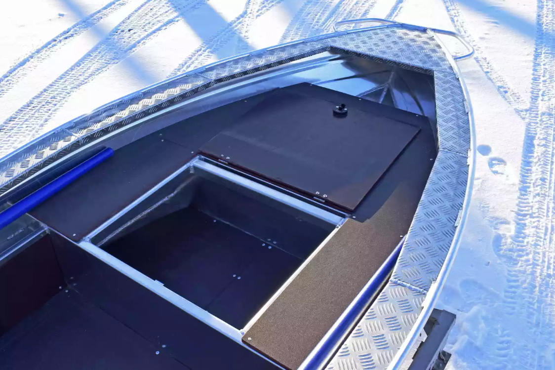 Алюминиевая лодка Wyatboat-370 Р FISH в Дзержинске