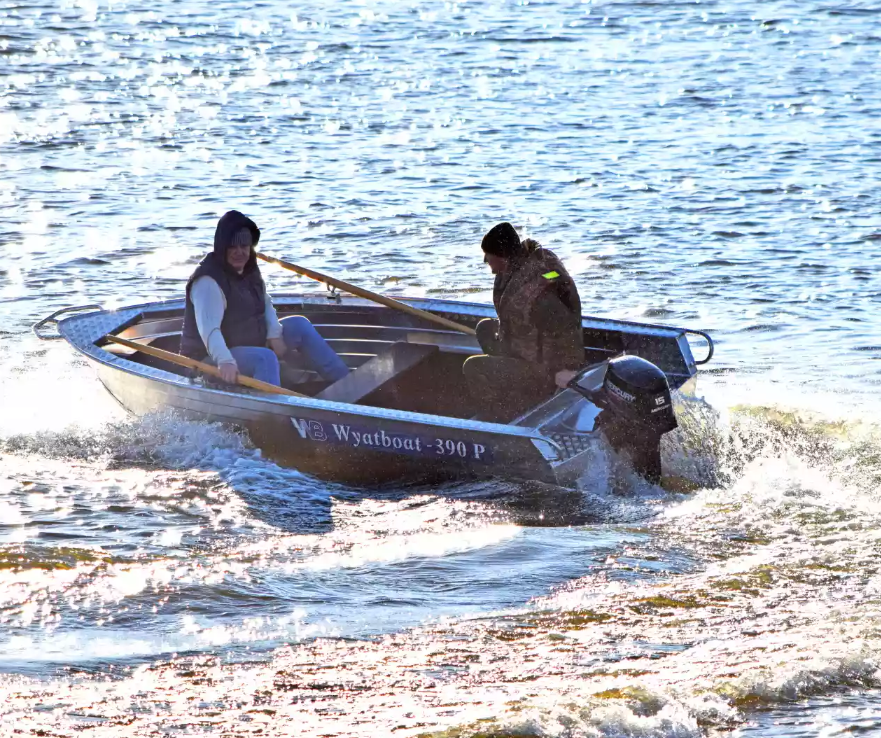 Алюминиевая лодка Wyatboat-390 P в Дзержинске