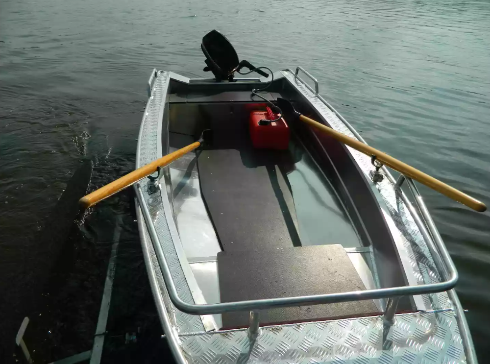 Алюминиевая лодка Wyatboat-390 У в Дзержинске