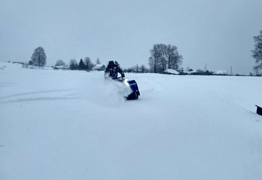 Мотобуксировщик Альбатрос-XLV 9 тележки, 1450 мм в Дзержинске