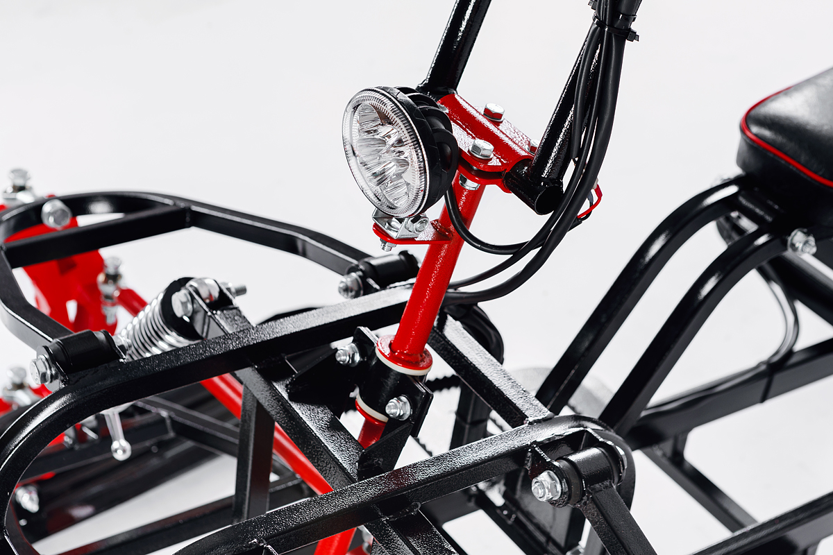 Лыжный модуль IKUDZO с подогревом ручек металлические лыжи в Дзержинске