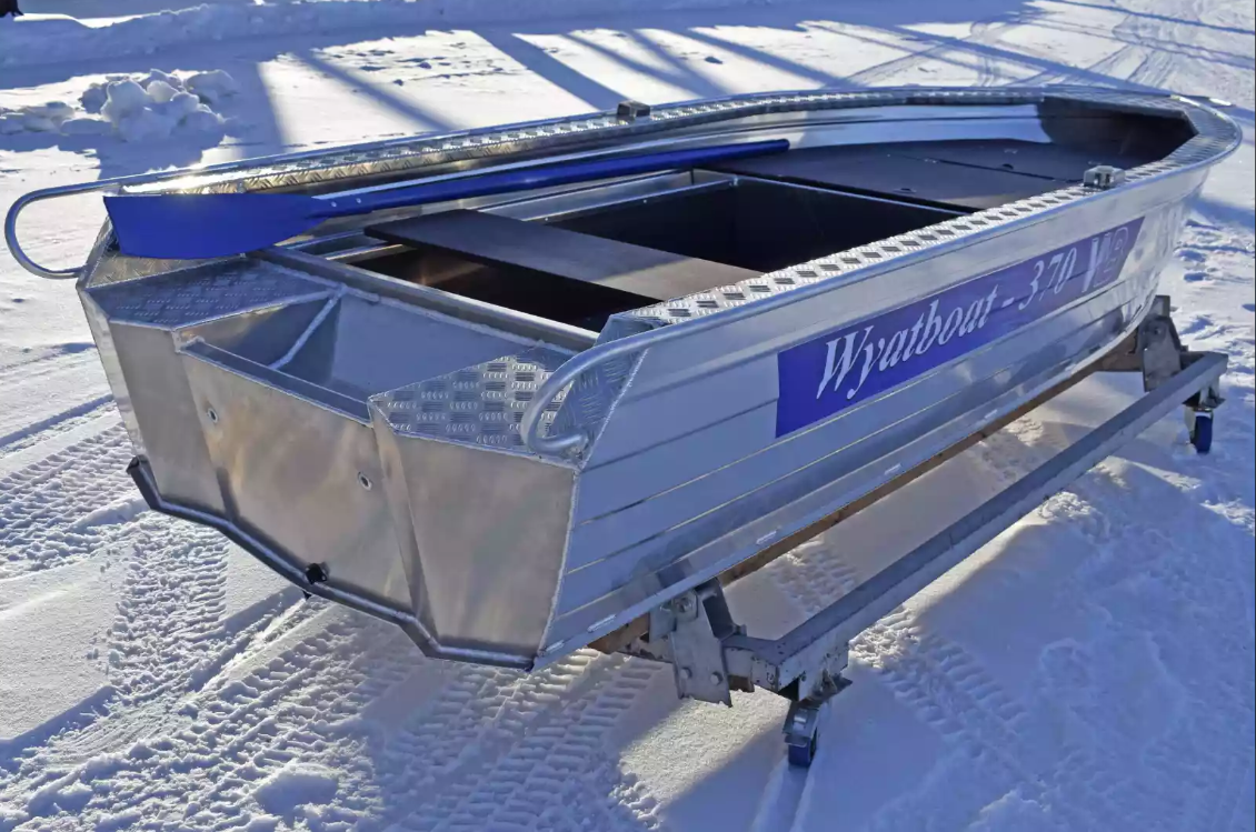Алюминиевая лодка Wyatboat-370 Р FISH в Дзержинске