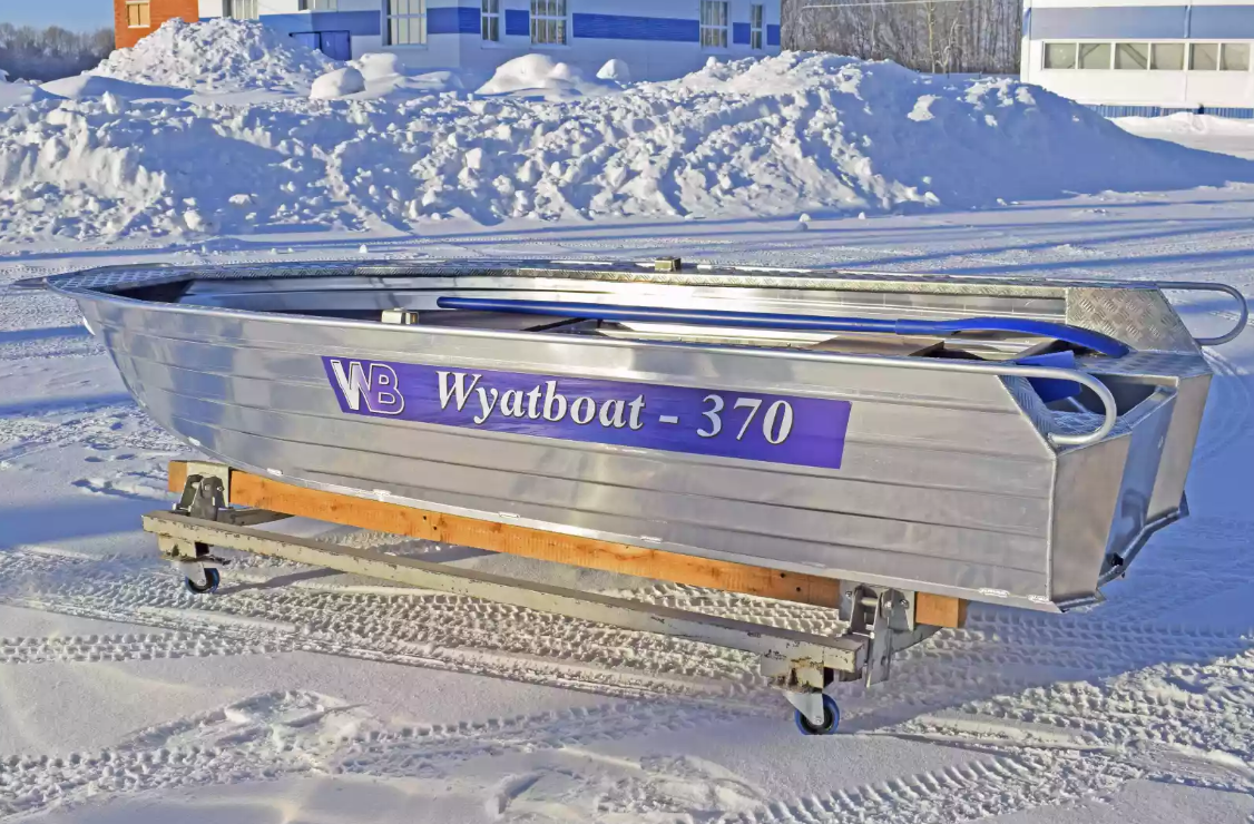 Алюминиевая лодка Wyatboat-370 Р FISH в Дзержинске