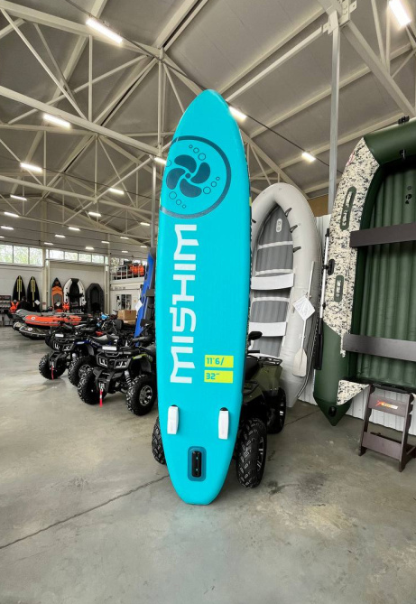 SUP (САП) Доска MISHIMO PRO-MAX Light Teal 11’ (335см) в Дзержинске