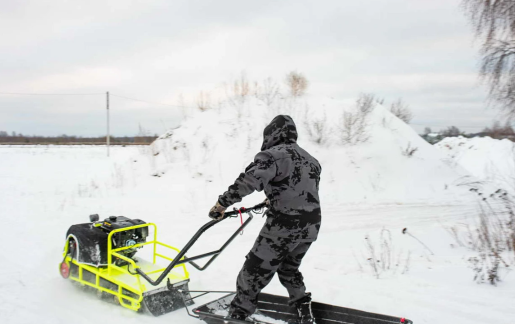 Мотобуксировщик Бурлак ХОЗЯИН-1 (капот металл) в Дзержинске