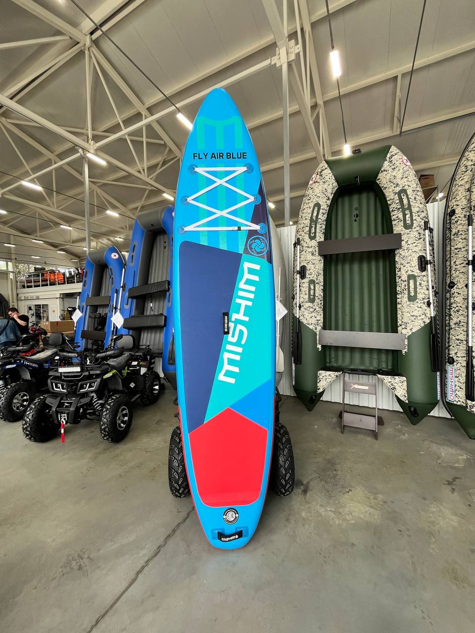 SUP (САП) Доска MISHIMO FLY AIR BLUE 10,8’ (330см) в Дзержинске