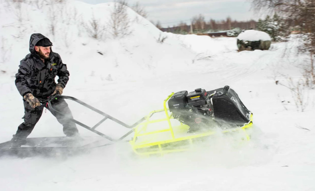 Мотобуксировщик Бурлак ХОЗЯИН-1 (капот металл) в Дзержинске