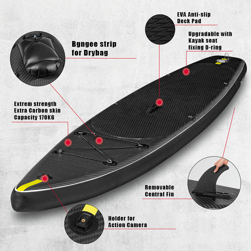 SUP (САП) ДОСКА MISHIMO CARBON DARKSIDE 10.6’ (325СМ) в Дзержинске